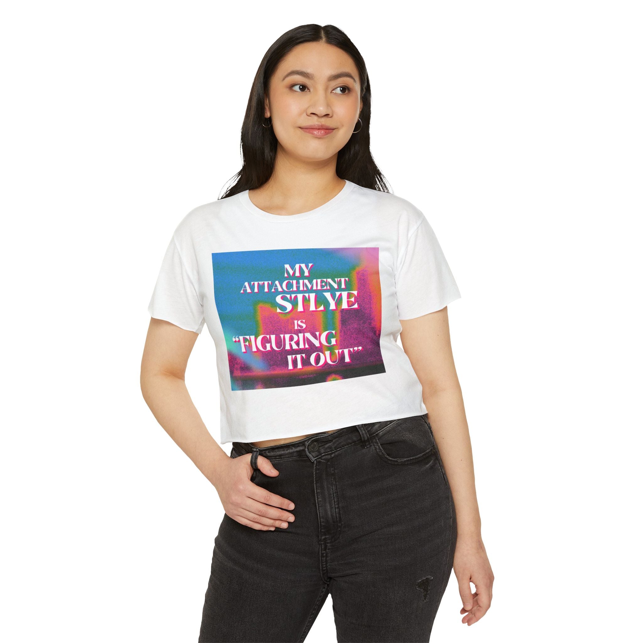 Attachment Style Cropped Tee