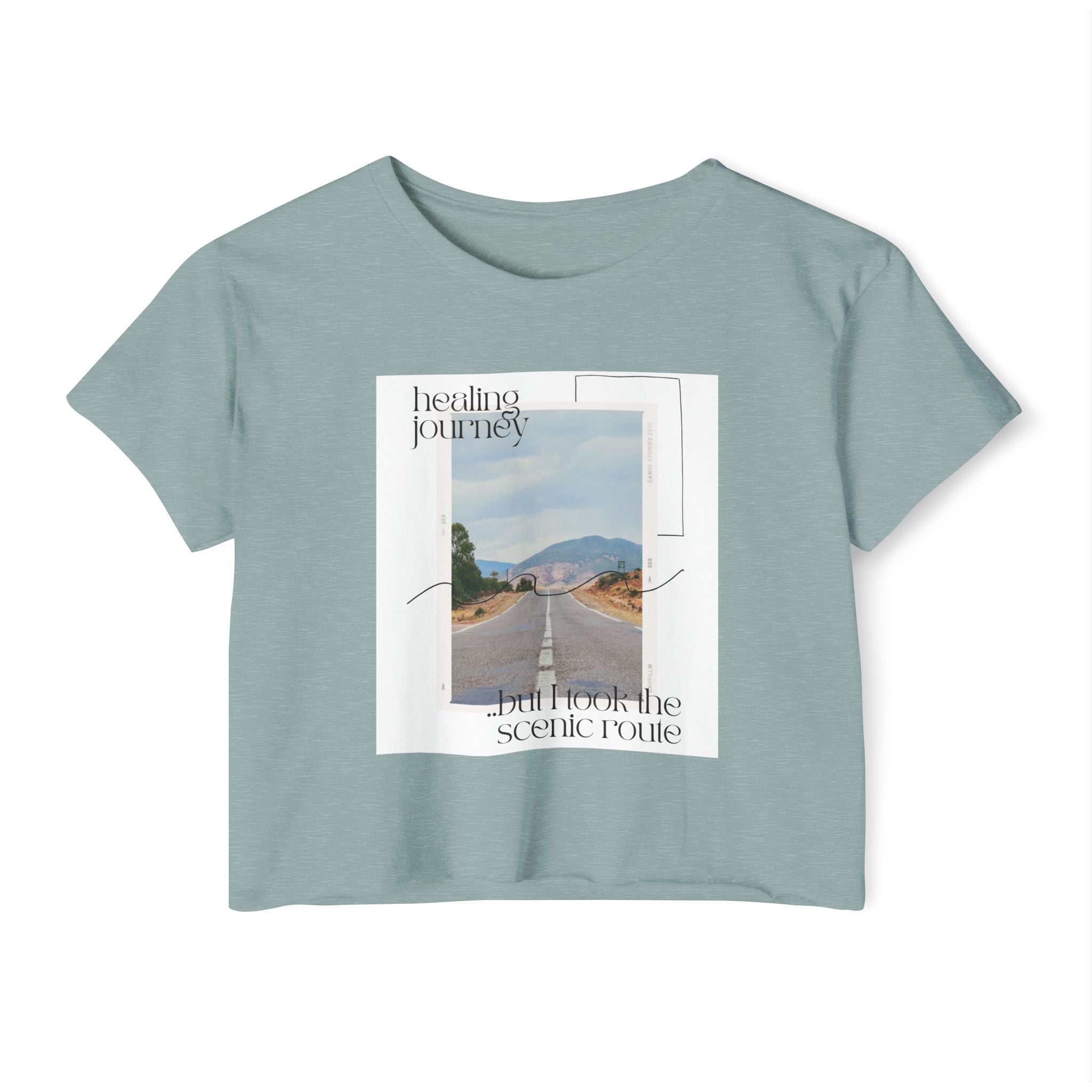 Healing Journey Cropped Tee