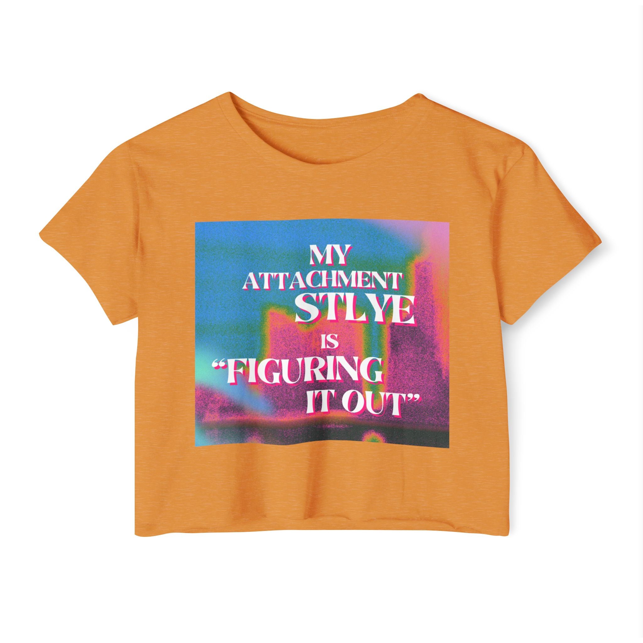 Attachment Style Cropped Tee