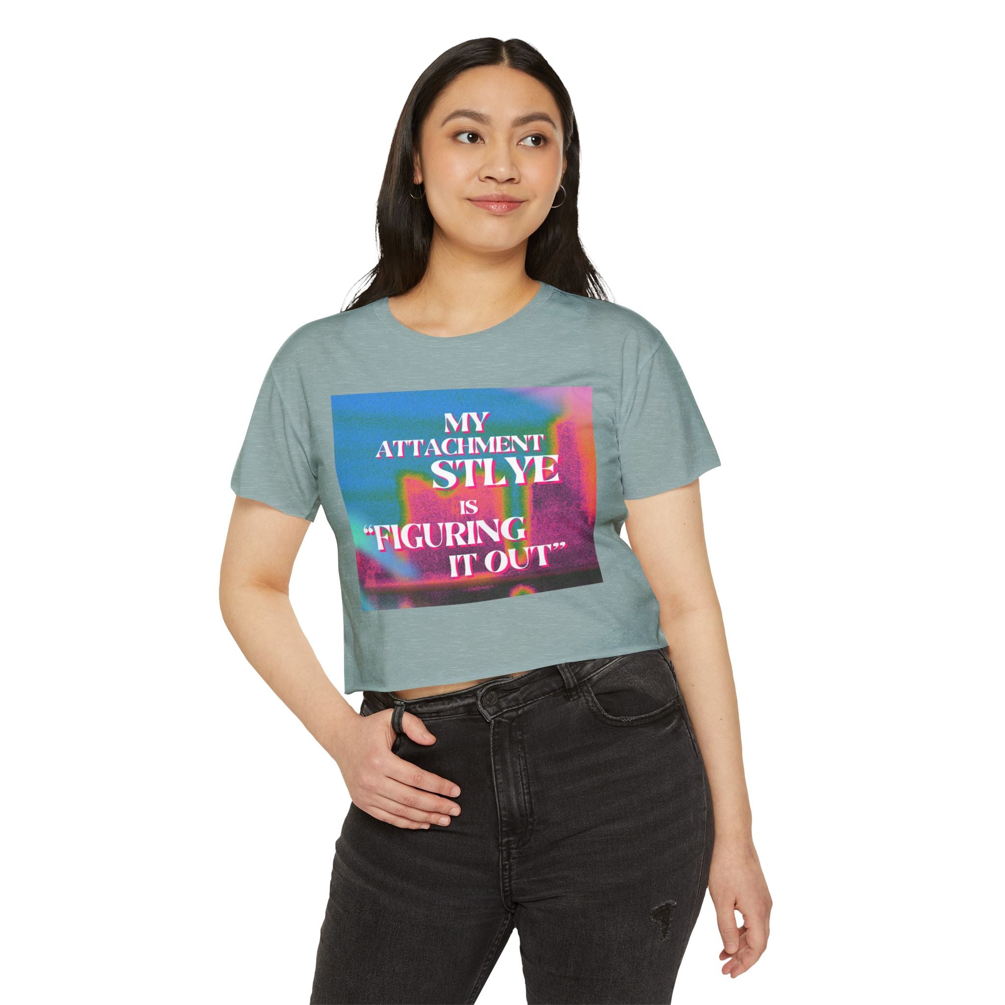 Attachment Style Cropped Tee