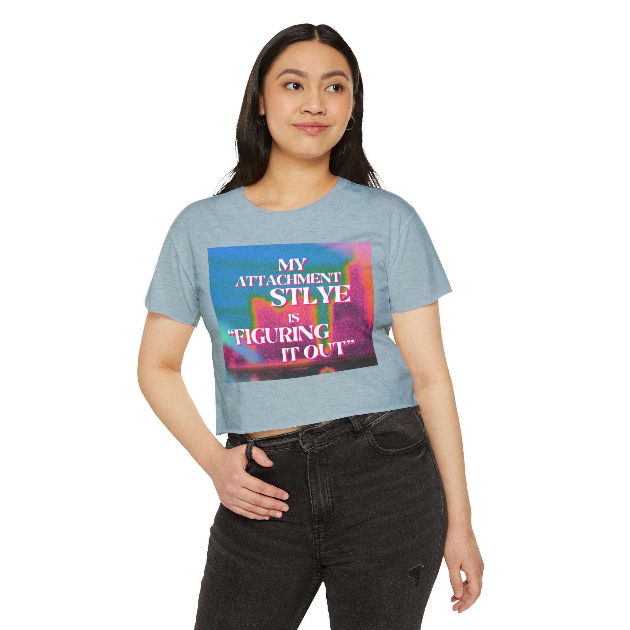 Attachment Style Cropped Tee