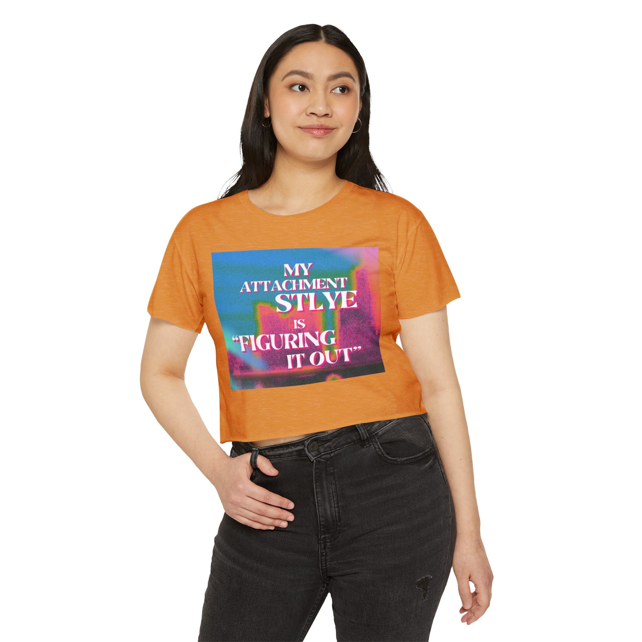 Attachment Style Cropped Tee