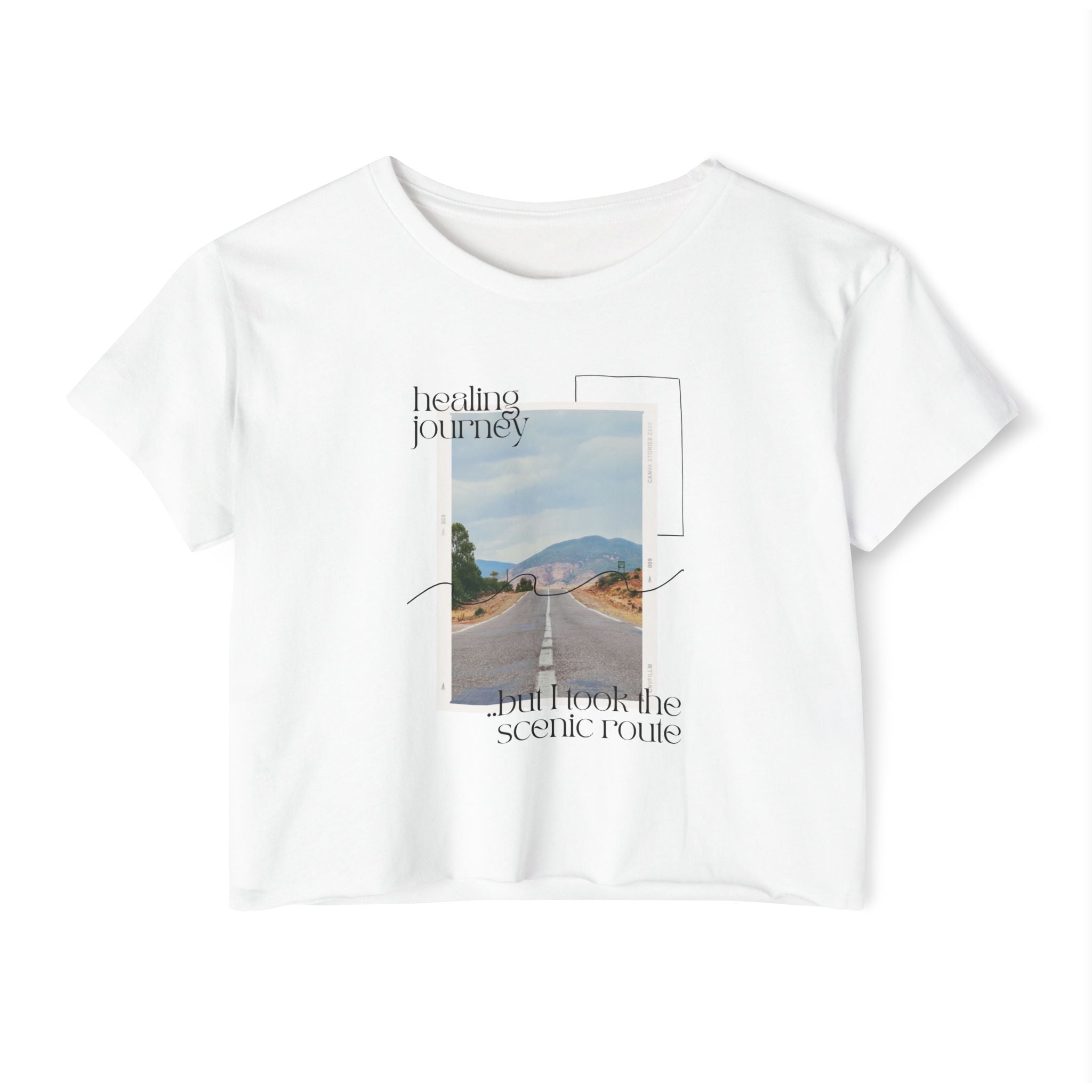 Healing Journey Cropped Tee