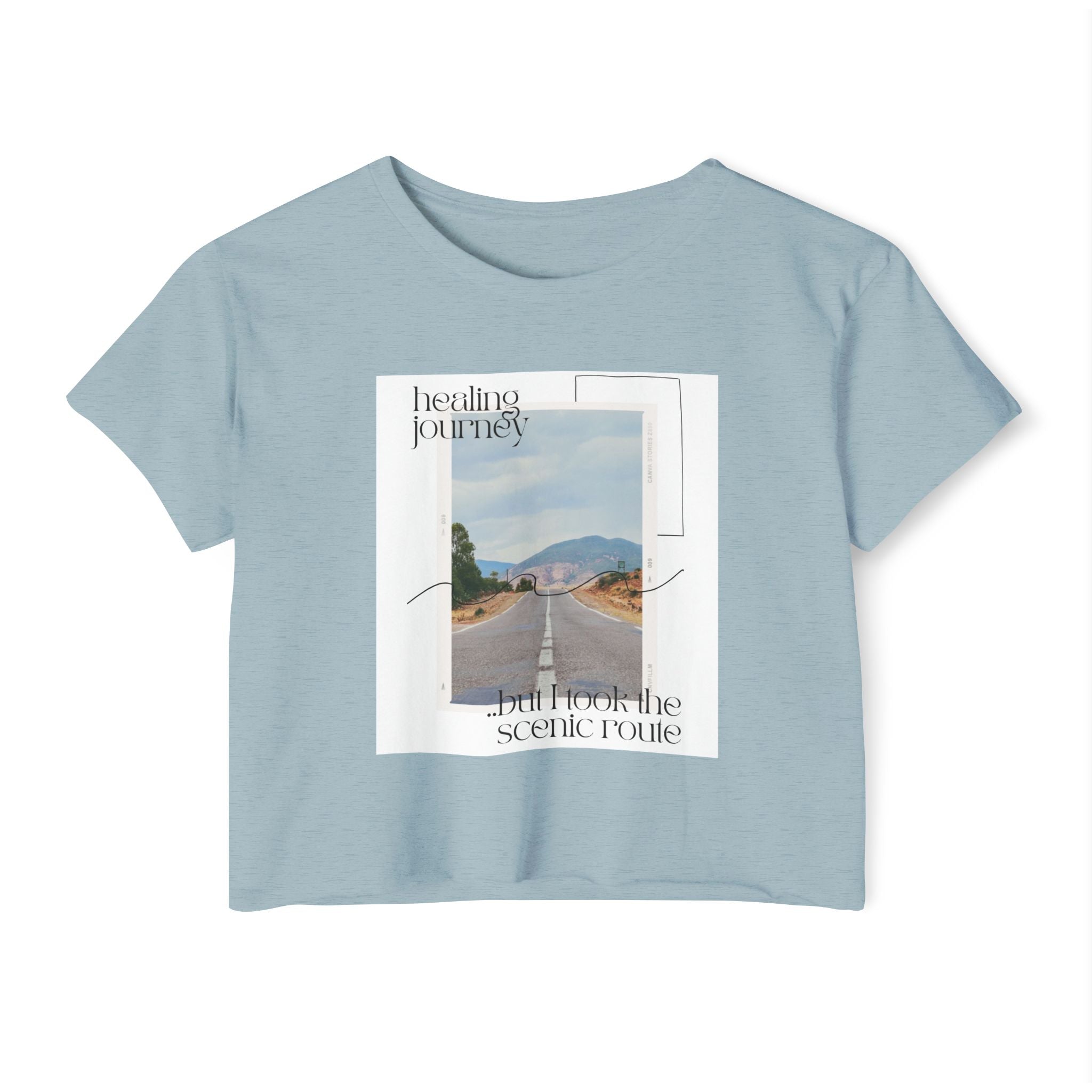 Healing Journey Cropped Tee
