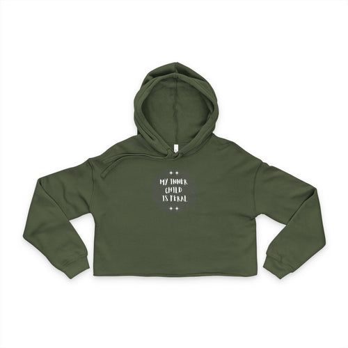 Inner Child Cropped Hoodie