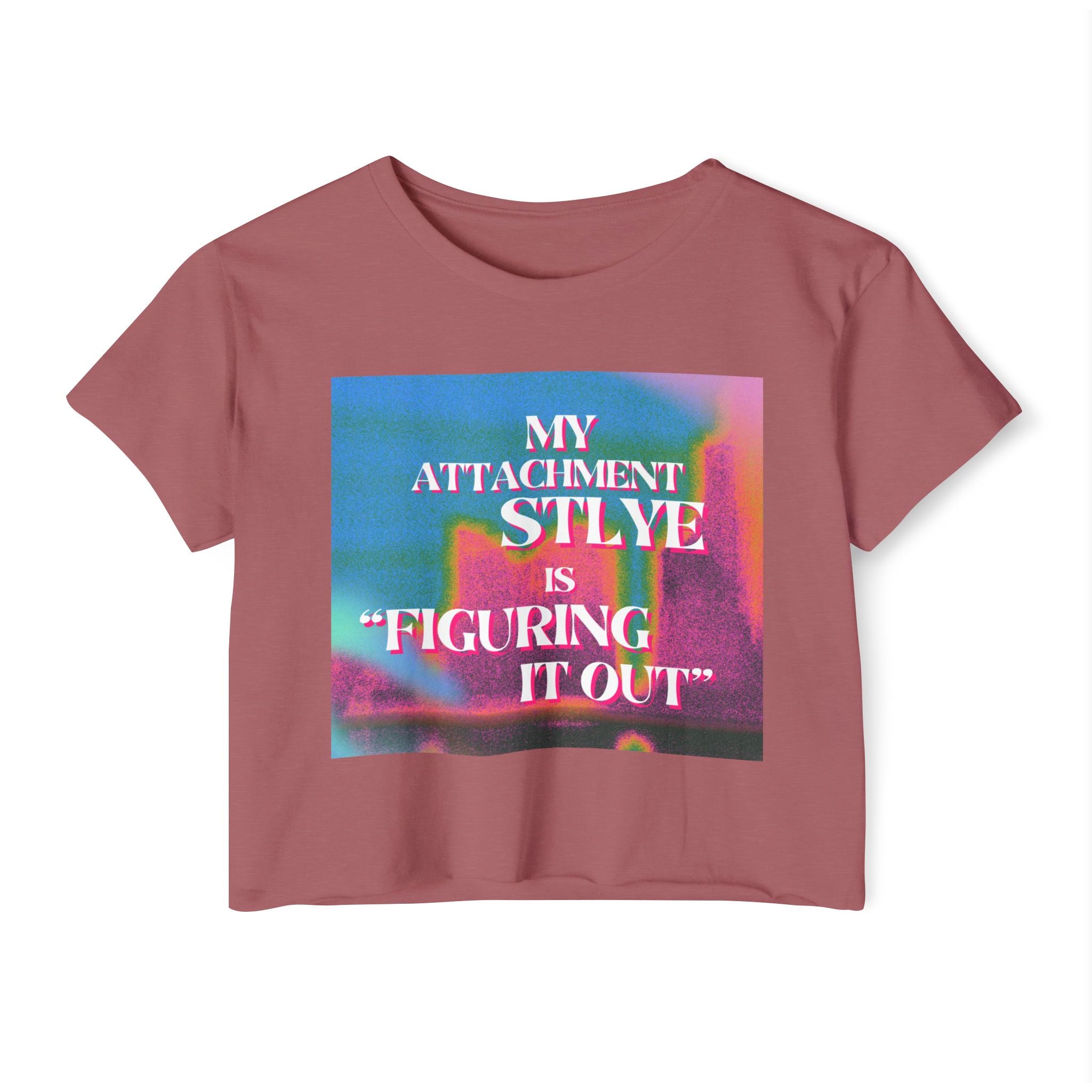 Attachment Style Cropped Tee