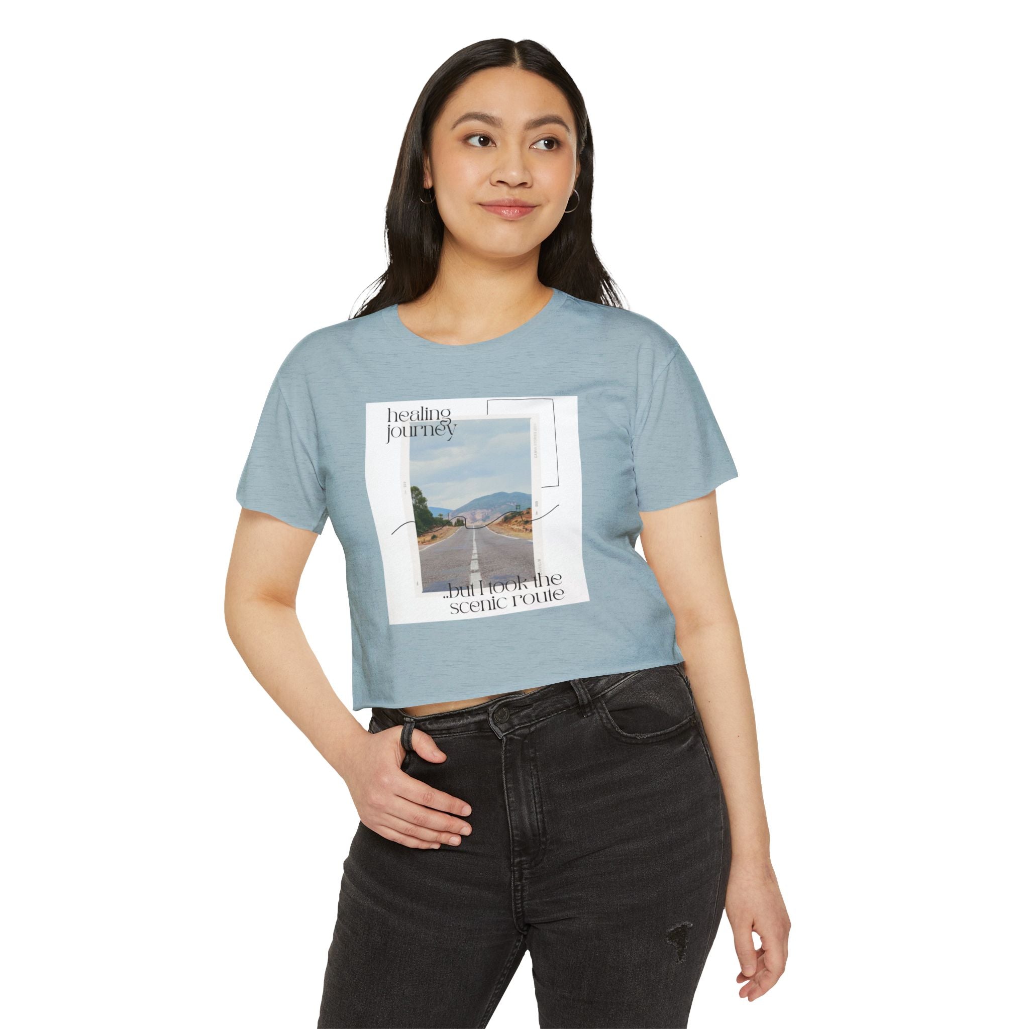 Healing Journey Cropped Tee